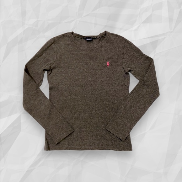 Ralph Lauren Sport Grey Long Sleeve - Picture 1 of 6